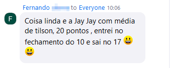 Fernando: 20 pontos